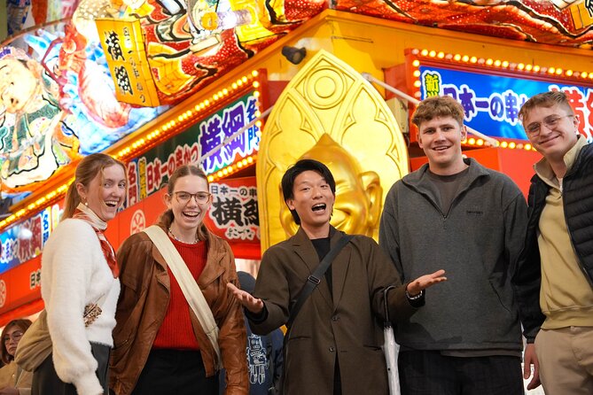 [1 Group Only] Osaka Street Food Tour for Family - How the guide changes your night, from chef-level food talk to pop culture