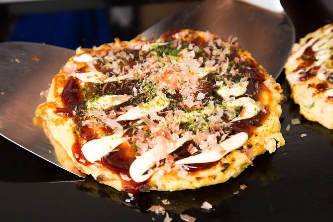 [1 Group Only] Tokyo Shinjuku Food Tour for Family - Stop 1 in Shinjuku 3-chrome: Making Okonomiyaki and Monja-yaki