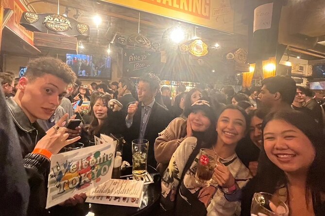 3Hour Osaka Pub Crawl Bar Hopping Nightlife Guided Tour in Namba - Stop 3 at Second Party Bar Dotonbori: A Name With an Attitude