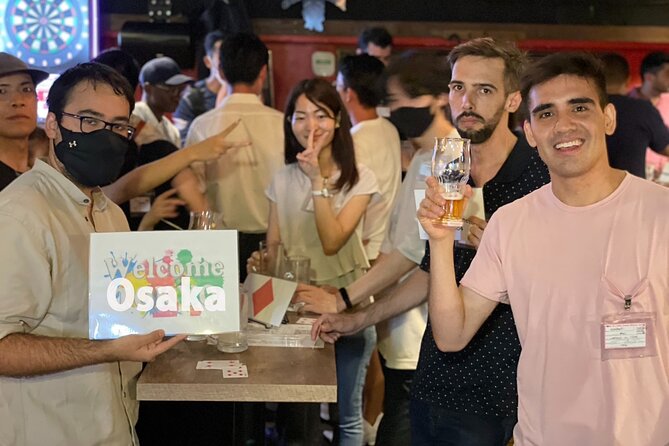 3Hour Osaka Pub Crawl Bar Hopping Nightlife Guided Tour in Namba - Price and Drinks: The Real Value Math