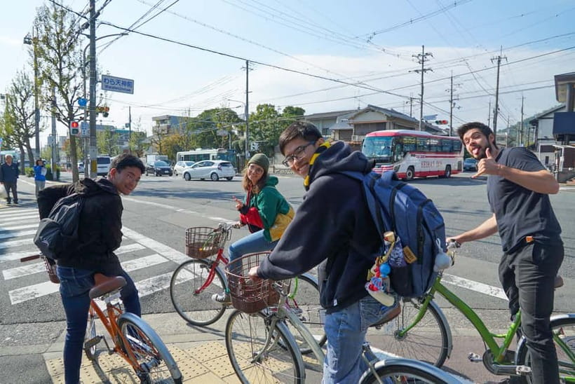 4.5-hr Kyoto Historical Highlights Bike Tour with UNESCO - Heian Shrine in 20 minutes: a quick scenic punctuation mark