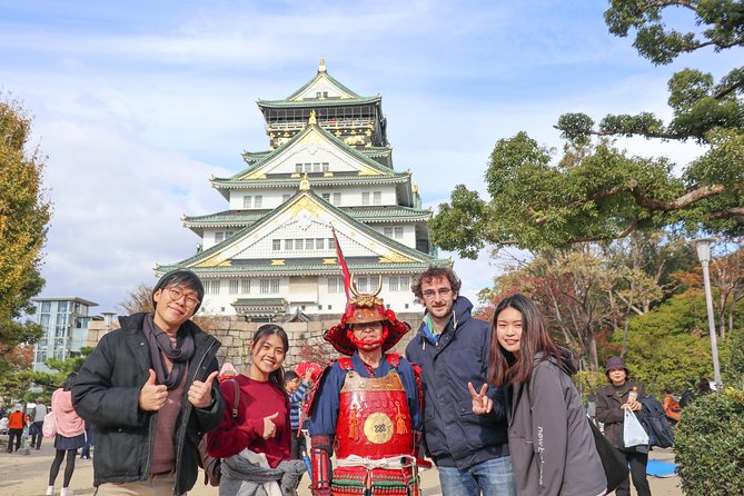 5-Hour Osaka Bike Tour to the Neighborhood of Osaka Castle - Lunch and street food: included fuel, with an important vegetarian detail