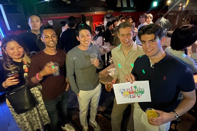 All You Can Drink Meet Locals Adventure Osaka International Party - The 2.5-Hour Flow: Check In, Chat, Games, and a Group Photo