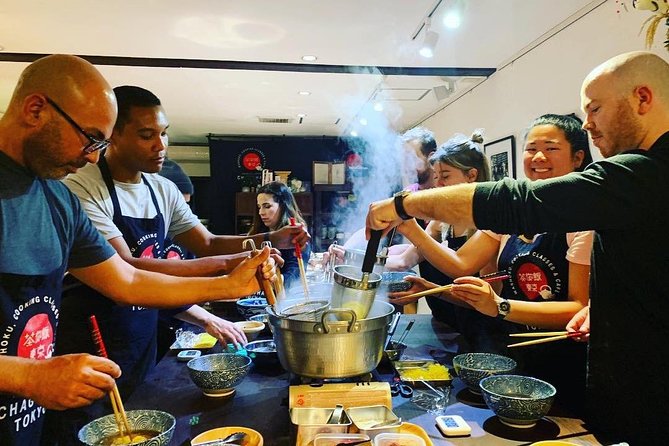 Asakusa Classic Ramen & Crispy Gyoza Cooking Class - Apron, utensils, ingredients, and dietary options that are actually covered