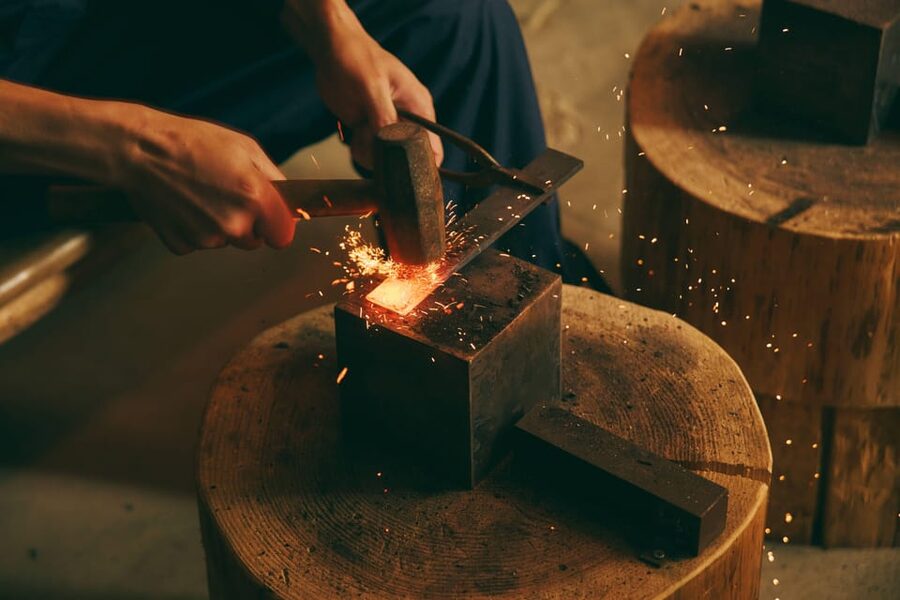 Authentic knife making experience at a blacksmith in Kyoto - Forging a Japanese Knife in Kyoto, Not Just Watching