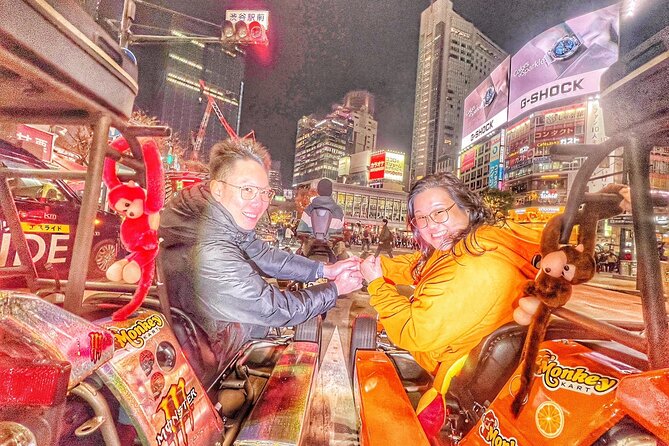 Best Go Kart Experience in Shibuya Crossing with Iconic Photos - Where you ride: Shibuya, Harajuku, Omotesando, Miyashita, Yoyogi