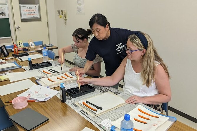 Calligraphy Experience at Tokyo Ginza and Tsukiji Area - Key highlights worth your attention