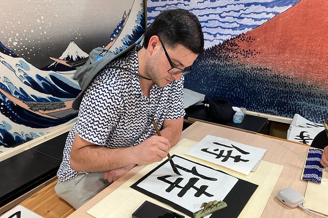Calligraphy Workshop at Traditional Folk Craft Shop in Hiroshima - Best for you if you want culture you can touch