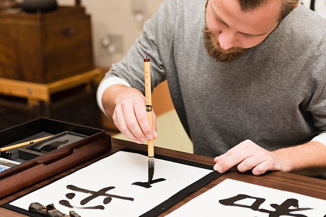 Calligraphy Workshop in Namba, Dotonbori - Key highlights in plain English