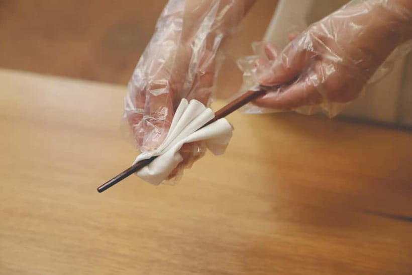Chopstick Making Workshop in Ginza - Picking your wood and length in central Tokyo (this is where the fun starts)