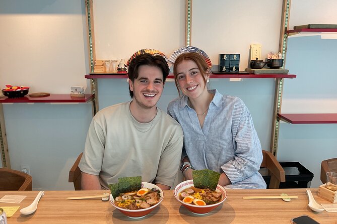 Cozy Tokyo Class: Ramen, Sushi, Sake Pairing & Cultural Exchange - Sake pairing and drinks: included, and not just for show