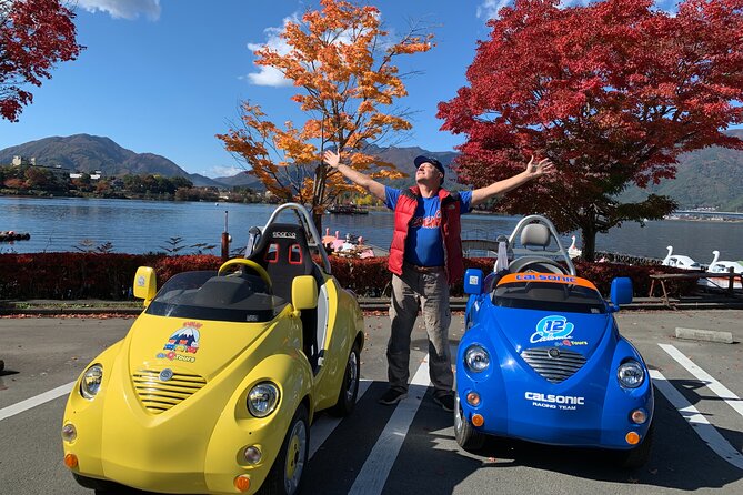 Cute & Fun E-Car tour following guide around Lake Kawaguchiko - Key takeaways before you go