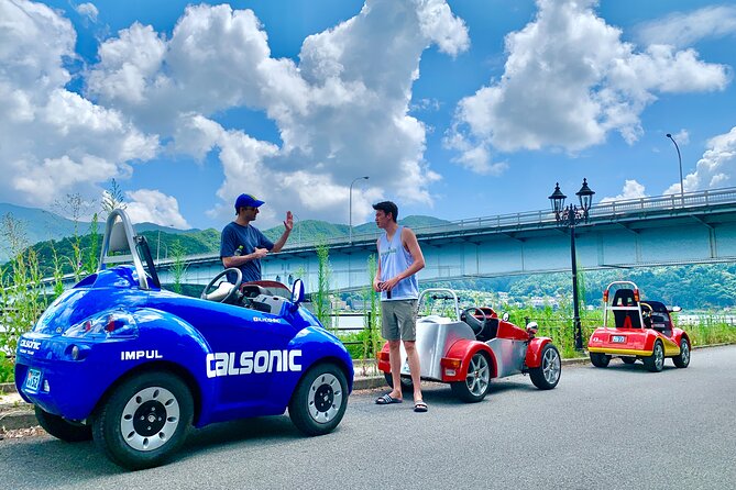 Cute & Fun E-Car tour following guide around Lake Kawaguchiko - Price and what you get for about $260.90 per person