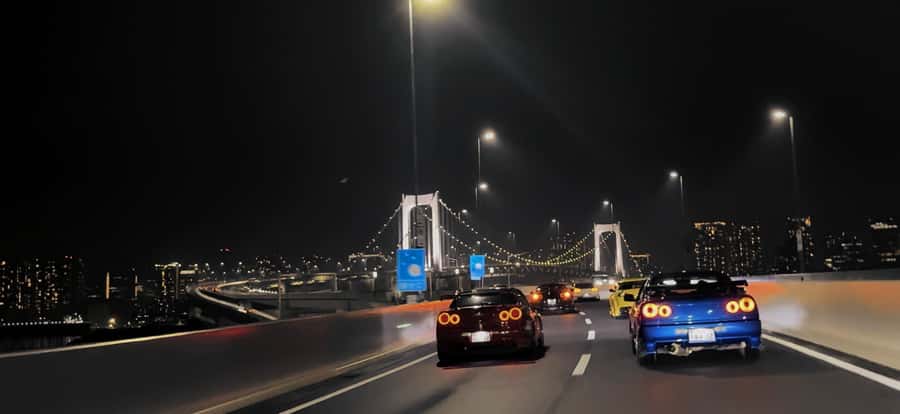 Daikoku & Tokyo Private JDM Tour by 700HP R34 GT-R - The Real Hook: A 700 hp R34, Not a Museum Photo Op