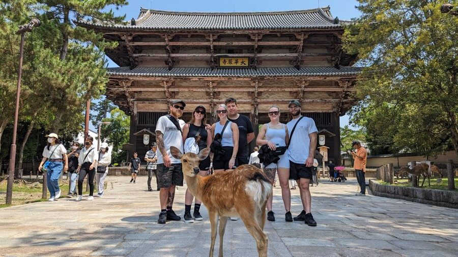E-Bike Nara Highlights - Todaiji, Knives, Deer, Shrine - Kikuichimonjushirokanenaga honten: the cutlery lesson that makes shopping make sense
