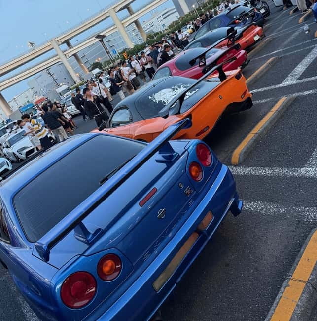 EVO, WRX, Skyline – JDM Night Run to Daikoku Car Meet - What you really get as a passenger (and what varies)