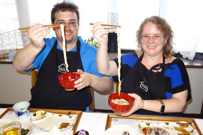 Experience all of Japanese culture and Japanese food experience classes "origami, udon, Japanese food, green tea, calligraphy" in 4 hours - Why a Tokyo home kitchen beats a typical food tour