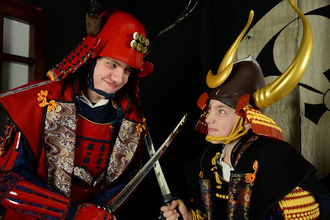 Experience of Samurai and Samurai license of Samurai Armor Photo Studio - The role of Shimpei Takemura, energy plus clear direction