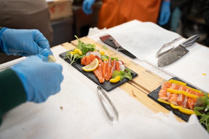 Fish Cutting workshop in Kyoto Japan - Meeting at Kimura Fresh Fish, with a small group that keeps things practical