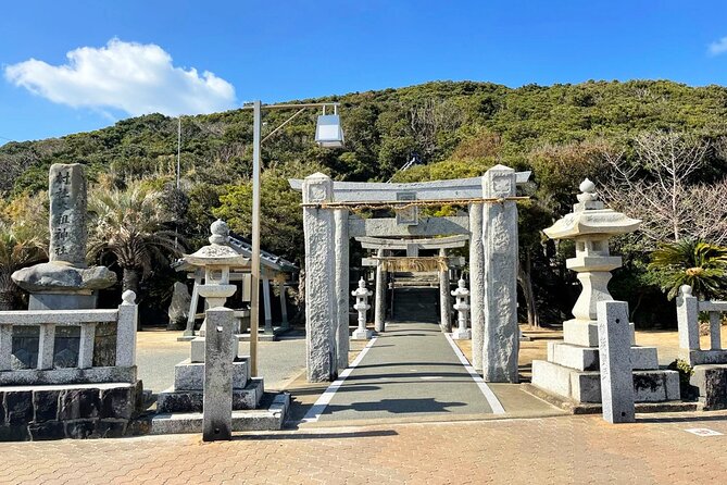 From Fukuoka Kyushu Itoshima Hidden Gems Day Tour - Shiraito Falls at the start: cool air, quick photos, free entry