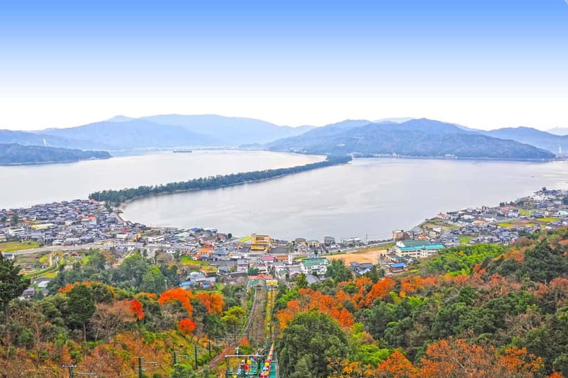 From Osaka: Amanohashidate and Ine Bay Day Trip - On the bus to Kasamatsu Park: long drive, easy ride