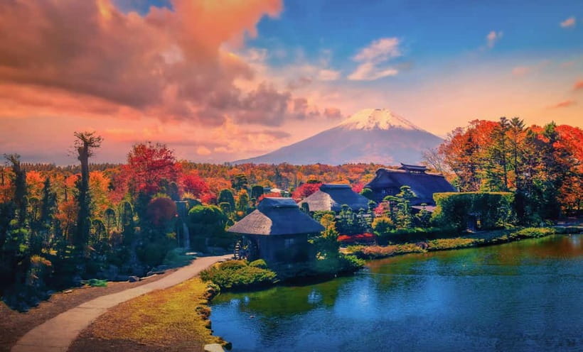 From Tokyo: Mount Fuji Full-Day Sightseeing Trip - Kawaguchiko Oishi Park, the lake-and-Fuji framing you came for