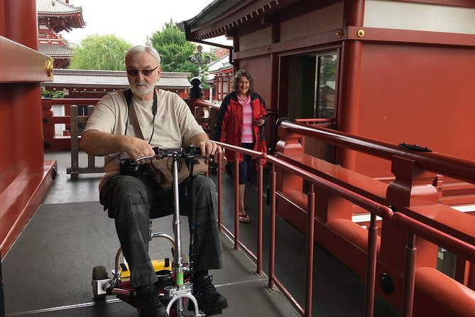 Full-Day Accessible Tour of Tokyo for Wheelchair Users - Omotesando: trees, slope, and the fashion district feel