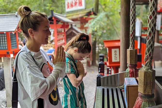 Full day Kyoto Walk in Fushimi, Arashiyama, Monkey, and Kinkakuji - Fushimi Inari: foxes, torii gates, and a myth you can walk through