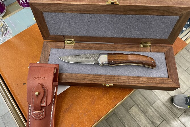 Gifu Samurai Sword Town;Japanese Damascus Knife Making Experience - Time, price, and getting there without headaches