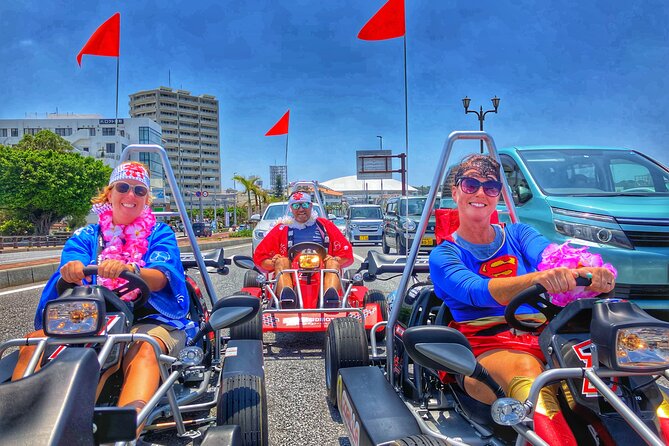 Gorilla Kart Naha - 90 min of Street Fun! Plenty Of Slots - Custom go-karts, costumes, and what street driving feels like