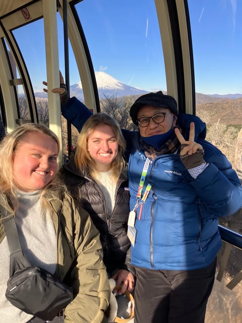 Hakone: Day Tour to View Mt Fuji & Wooden Culture Experience - Owakudani ropeways: the Mt Fuji viewing plan that uses altitude
