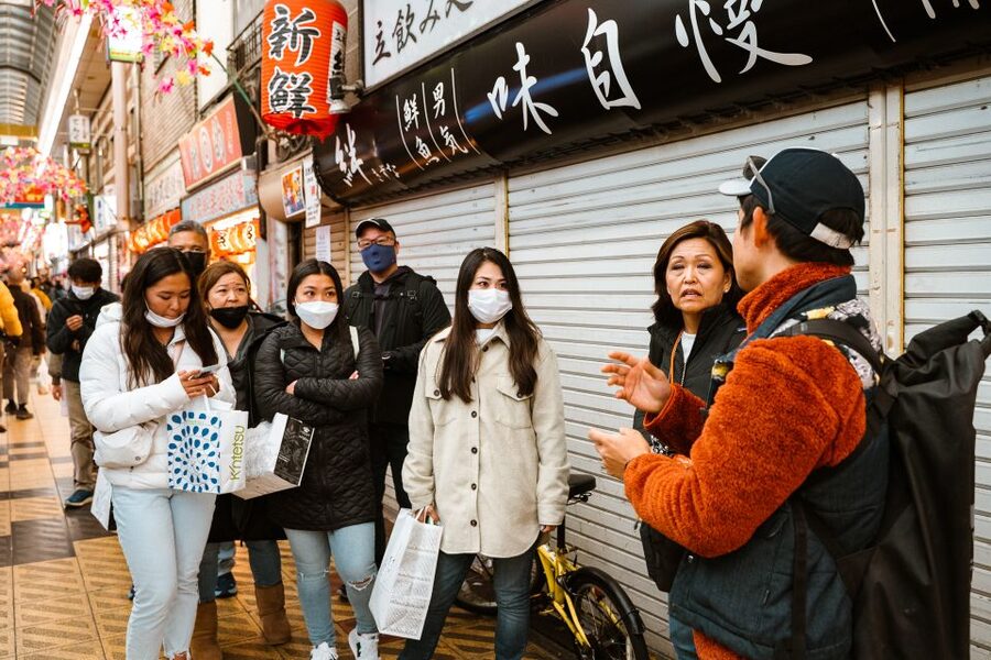 Hidden Osaka - Yukaku Red Light Tour & Culinary Adventure - Price and value: Paying for a guide, then sharing the food bill