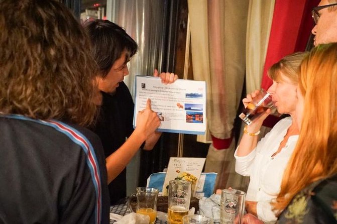 Hiroshima Izakaya Food and Drink Night Tour - Stop 2 around Nagarekawacho: two izakayas in the Naka area