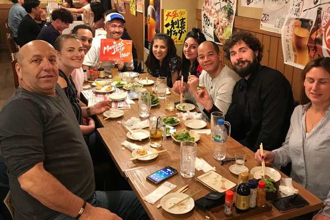 Hiroshima Izakaya Food and Drink Night Tour - Your guide sets the mood: Kaku, Yuji, Yoko, Hika, and friends