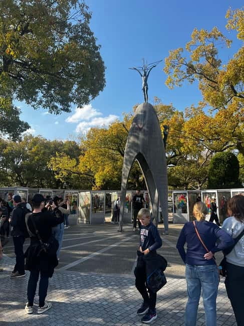 Hiroshima Peace Memorial Park: A Guided Tour - Children’s Peace Monument and the Peace Flame: where hope meets heartbreak