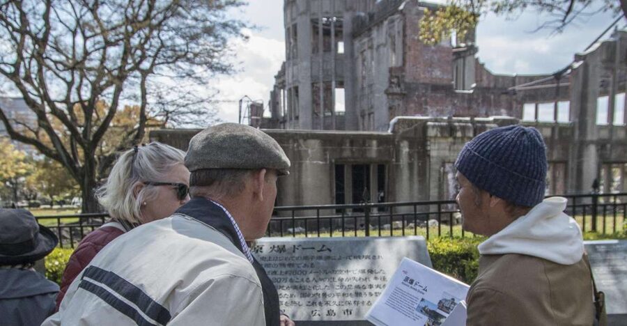 Hiroshima: Peace Walking Tour of World Heritage Sites - Meeting at Montbell, then a shrine visit that sets the tone