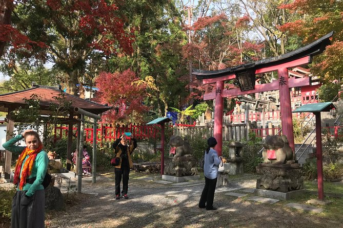 Inside of Fushimi Inari - exploring and lunch with locals - Lunch: soba noodles plus a real rest break