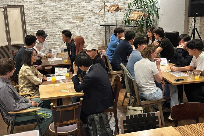 Japanese Speaking Experience Meet the locals Friend Cafe Shibuya - Conversation Comfort: Mixed Groups and Staff That Actually Manages the Room