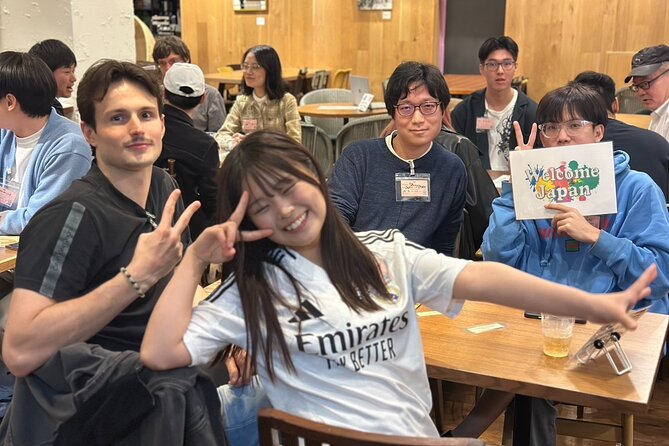 Japanese Speaking Experience Meet the locals Friend Cafe Shibuya - The Pub Setting: Drinks, Over-18 Only, and What to Expect