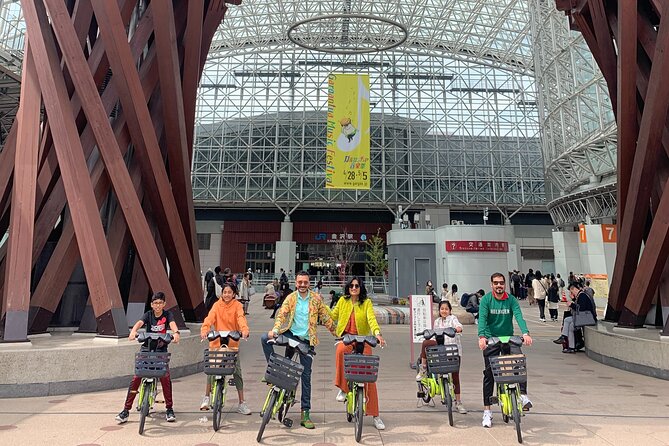 Kanazawa Half Day E-bike Tour - Finding Machi-Nori and Getting Started Next to Kanazawa Station