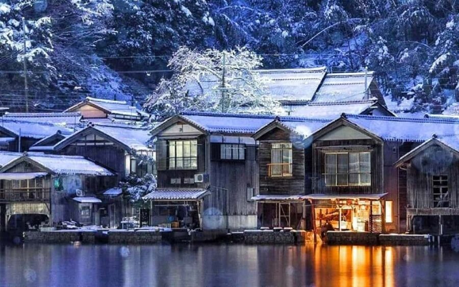 Kyoto Amanohashidate,Ine Bay Trip with Optional boat/Ropeway - Amanohashidate Viewland by ropeway, plus the upside-down photo trick