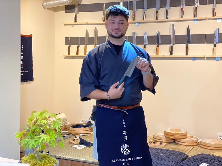 Kyoto: Beginner Knife Sharpening & Handle Fitting Workshop - Sharpening on a Wet Stone Without the Usual Panic