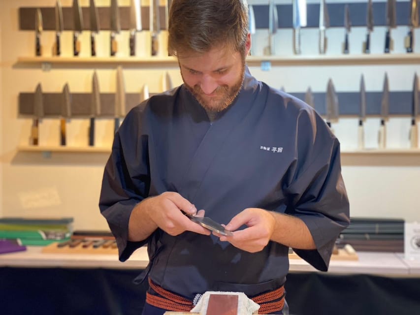 Kyoto: Beginner Knife Sharpening & Handle Fitting Workshop - Picking Your Knife Style: Santoku, Deba, or Yanagi