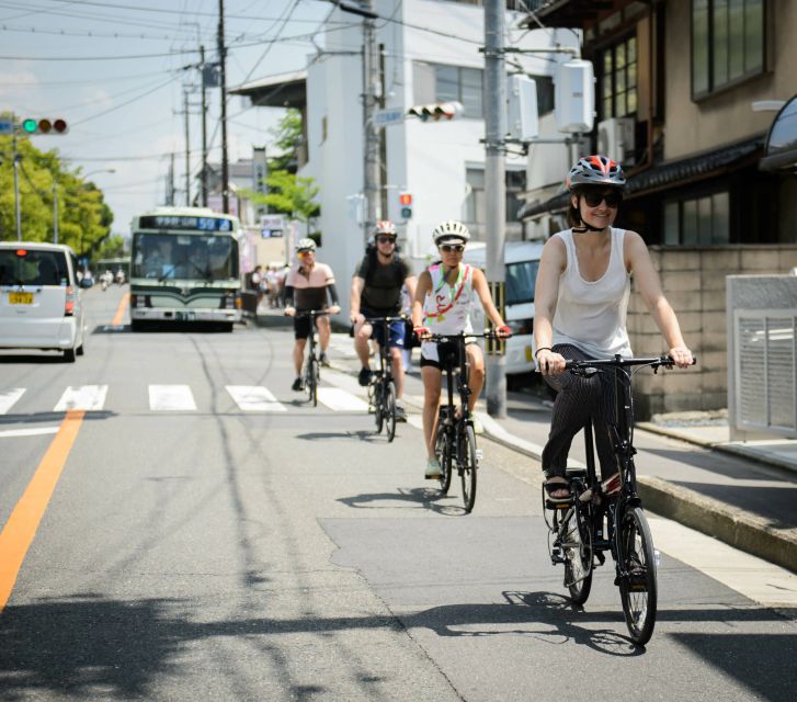 Kyoto: City Secrets eBike Tour - How the ride feels: 9 km, hills, turns, and keeping safe