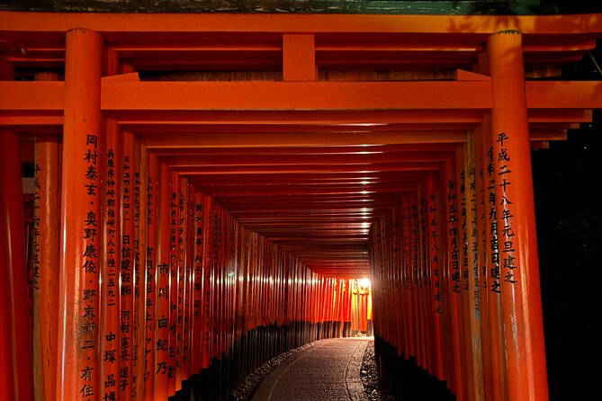 Kyoto Fushimi-Inari Night Walking Tour - What about weather and comfort? Pack for a night hike