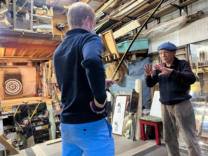 Kyoto: Japanese Archery Workshop with Experienced Instructor - Where to Go in Kyoto: Finding からくり弓道体験場 Near Omiya and Tambaguchi