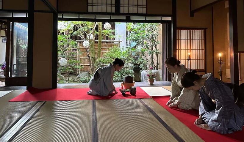 Kyoto: Kimono and Tea Ceremony Experience at Cultural Asset - Entering Tondaya, the 140-Year-Old Kyoto Town House