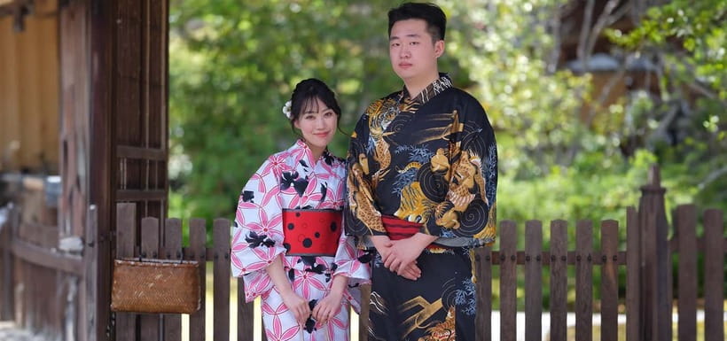 Kyoto Kimono Rental mimosa |Kimono/Yukata Rental Couple Plan - Who this is best for, and who should rethink it