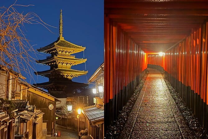 Kyoto Magical Night English Tour: Gion & Fushimi Inari Shrine - Kyoto After Dark: Fushimi Inari Meets Lantern-Lit Gion
