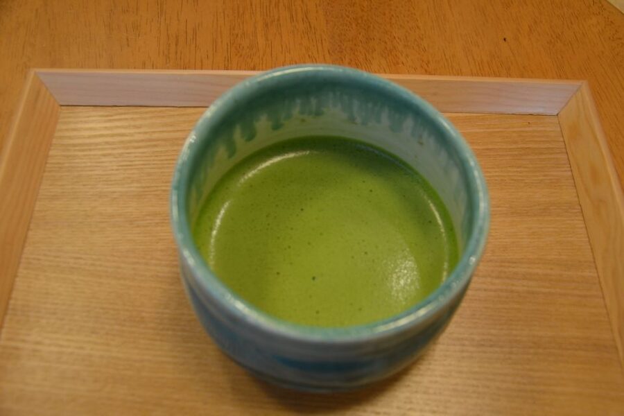 Kyoto Matcha Green Tea Tour - Matcha being made, then tasting, then eating, in that order